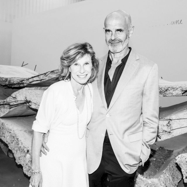 Andy and Christine Hall, Hall Art Foundation at MASS MoCA. Courtesy Hall Art Foundation