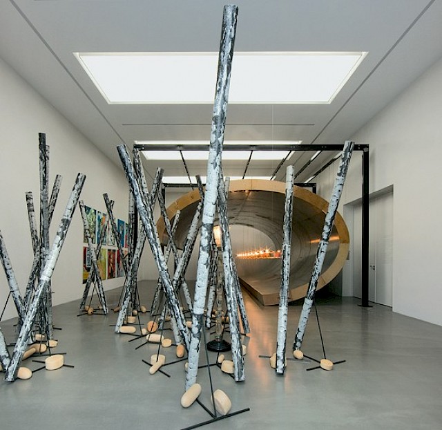 Installation view: Martin Kippenberger in Kunstraum Grässlin, 2008