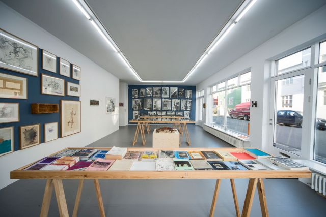 Reykjavik exhibition space, installation view from "Quality, Quantity – Dieter Roth and a few friends”. Curated by Markus Thór Andrésson. Photo: Sigfús Már Pétursson