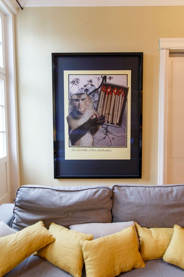 A collage by Werner Büttner – © VG Bild-Kunst, Bonn 2017