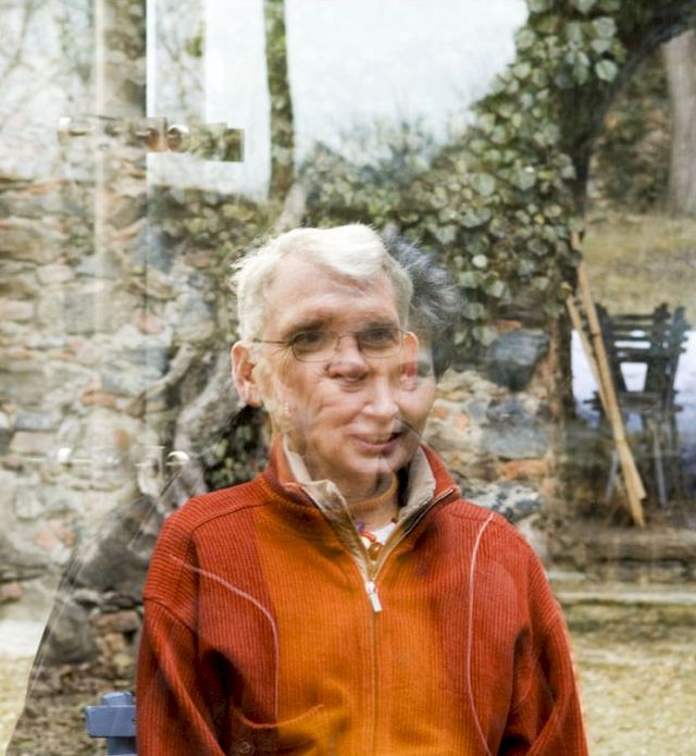 Dieter and Gertraud Bogner, Pavilion ’Star of David’ by Dan Graham, 1989/96. Photo: Lukas Beck