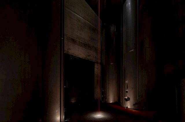 Miroslaw Balka, Red Nerve, 2019. Photo: Alessandro Moggi