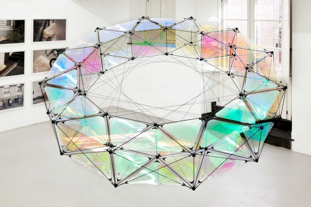 Tomas Saraceno, ’Ring Bell Iridescent’, 2014
