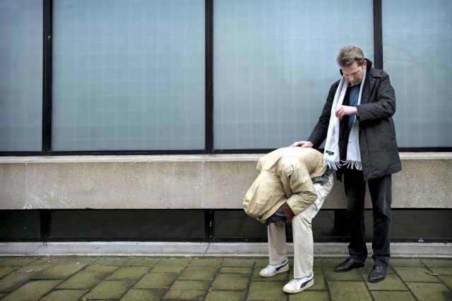 NOE SENDAS, Unrest, 2000. Photo taken by Joost van den Broek for the Volkskrant