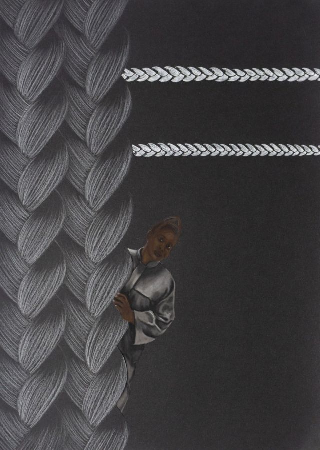 Bunmi Agusto, Braided Labyrinth X, 2021