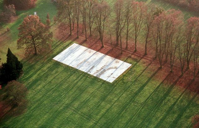 Heimo Zoberning, Betonplatte, 1990. Photographer: Michael Schuster