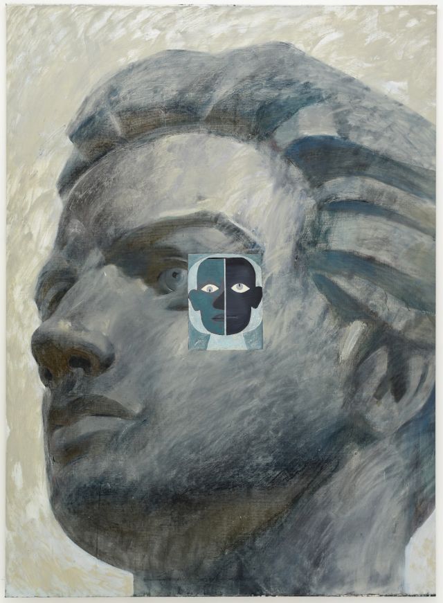 Nikita Kadan, Poet II, 2020, oil paint on canvas, 200 x 145 cm Photo: Borowik Foundation, Galerie Transit © all rights reserved