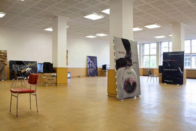 Installation view „bald eagle“, Mike Bouchet - Print Campaign