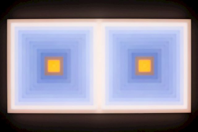 Leo Villlareal, ‘Double Scamble, 2013. Copyright the artist. Courtesy CONNERSMITH. Photo: James Ewing