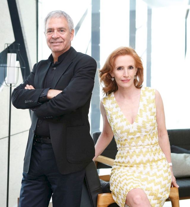 Dominique and Sylvain Levy