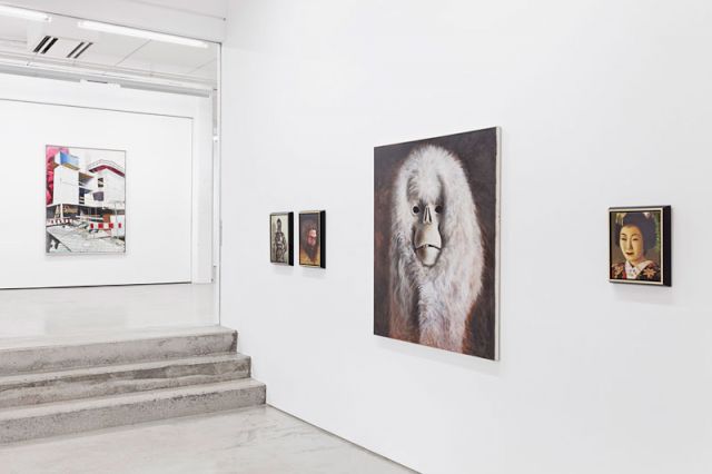 (l–r) Hendrik Voerkel; Rigo Schmidt. Courtesy Laden für Nichts, Leipzig. Photo: Dotgain.info – © VG Bild-Kunst, Bonn 2017