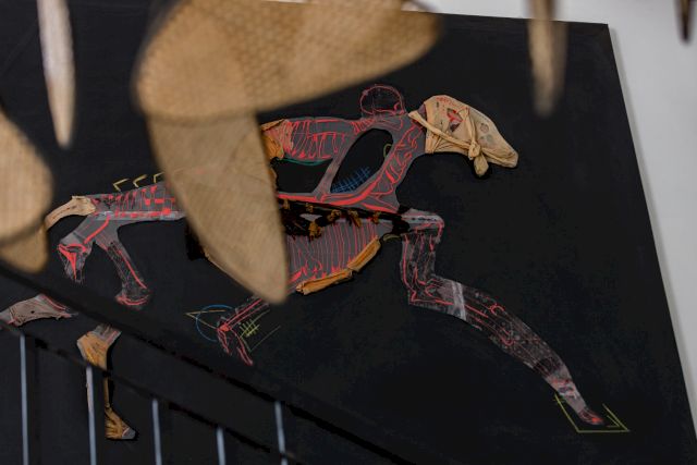 She Rides, 2021 by Dr Aba Otoo, Courtesy of The Institute Museum of Ghana