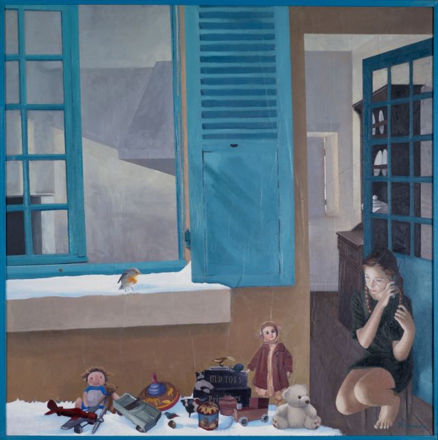 Marilitsa Vlachaki Untitled 2010 mixed media 79 x 79 cm Photo: Natalia Tsoukala