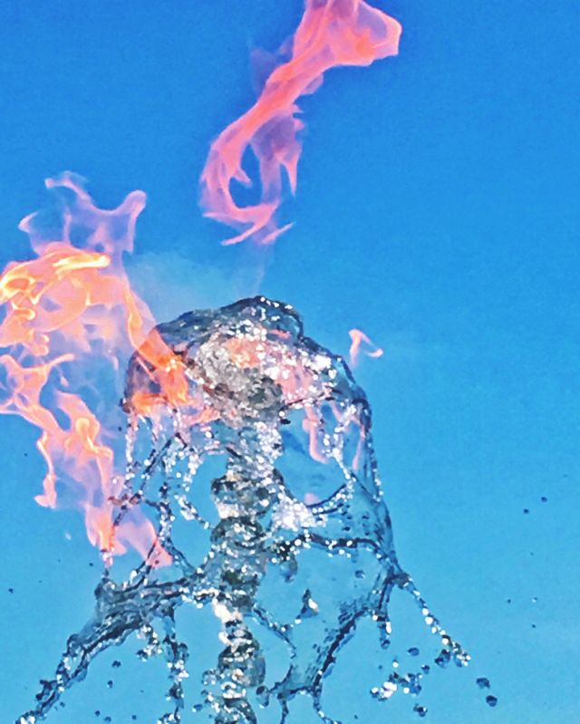 Jeppe Hein, Water Flame