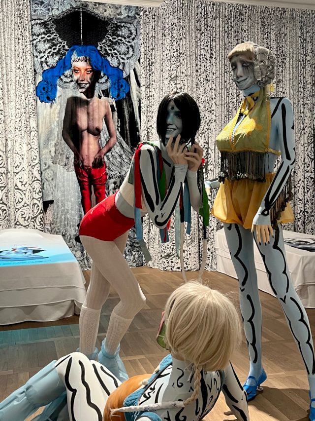 “Hospital Hekmat Playful Pussy Infirmary”, Leila Hekmat, 2022, Installation view @ Graci Collection