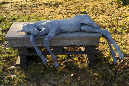 Berlinde de Bruyckere, "Lost in Lead II", 2011