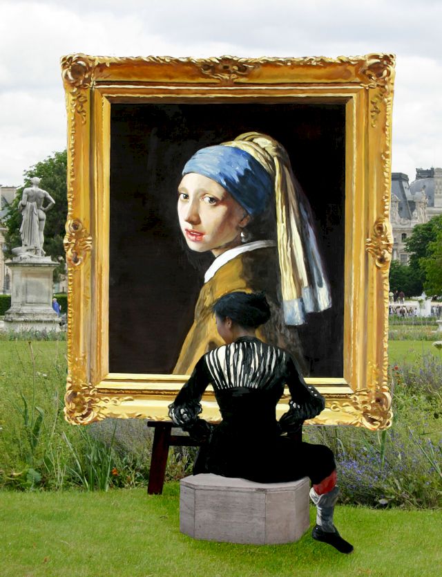 Bae Joonsung, "The Costume of Painter - Vermeer 050330", 2006