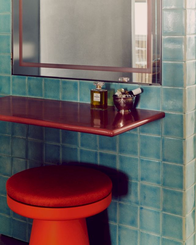 Photo by Michael Sinclair, fragment of an artist's commission by Nathalie du Pasquier, 2020