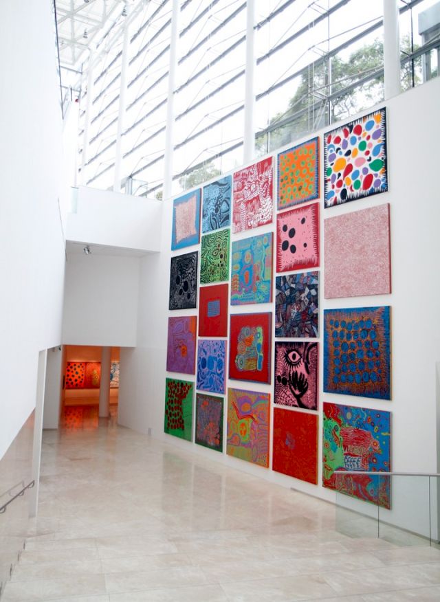 View of the temporary exhibition Yayoi Kusama, “Obsesión Infinita”