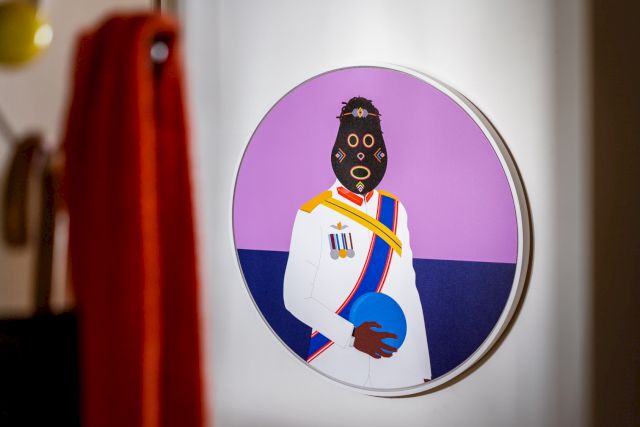 Hall of Famer 2 by Dennis Osadebe. Photo: Sacha Di Poi. Courtesy of Olivier Chow