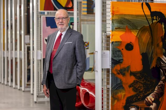 Portrait of Collector and Founder: Hein Josef Angerlehner © Monika Löff