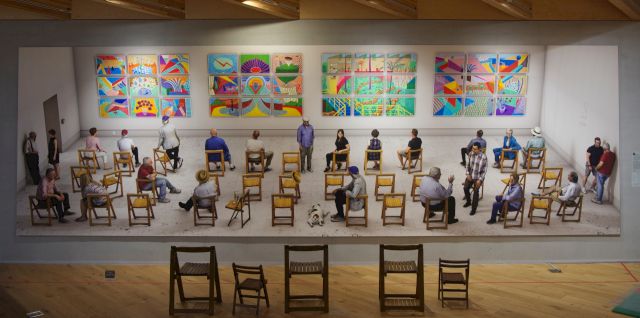 David Hockney, Pictures at an Exhibition, 2018 - Courtesy of Koohouse Museum