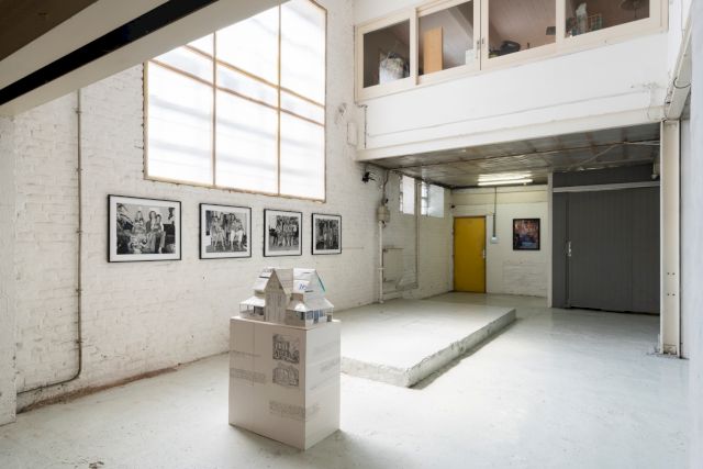 Exhibition view - the View at Loft, Servais Family Collection, Brussels, 2024 | works from left to right: Hans Eijkelboom, Jeremiah Johnson, Hank Willis Thomas © Hugard & Vanoverschelde