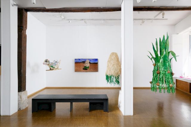 Naomi Rincón Gallardo, Opossum Resilience, 2019 during AMEXICA at Institut Culturel du Mexique, Servais Family Collection, Paris, 2023 © Aurélien Mole