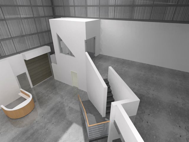 3D rendering of the Jean-Paul Najar Foundation. Photo: Mario Jossa, 2015