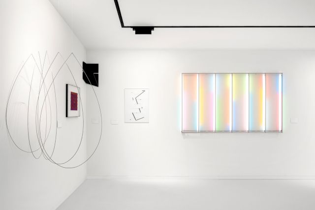 Exhibition « Mouvement | Hommage à Denise René » © Gabrielle Voinot for the Bonisson Art Center