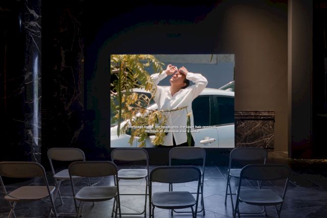 THEATER, Calla Henkel and Max Pitegoff, installation view, 2024. Photo: Stefan Korte