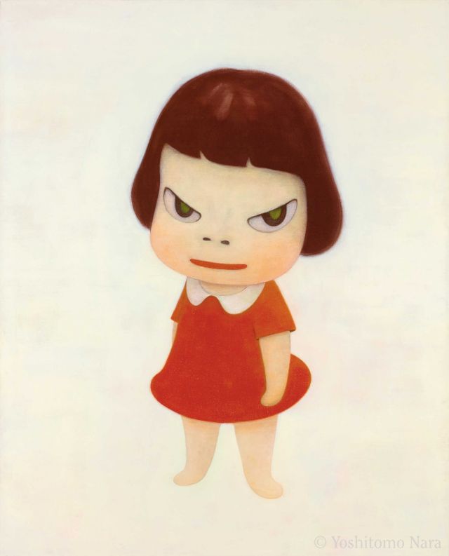 Yoshitomo Nara, Missing in Action, 1999. Courtesy of Sally and Ralph Tawil © Yoshitomo Nara, courtesy Yoshitomo Nara Foundation