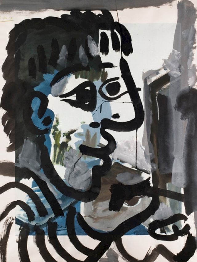 Pablo Picasso, ’Le Peintre au Travail’, 1964. Photo: Jussi Pakkala – © Succession Picasso / VG Bild-Kunst, Bonn 2017