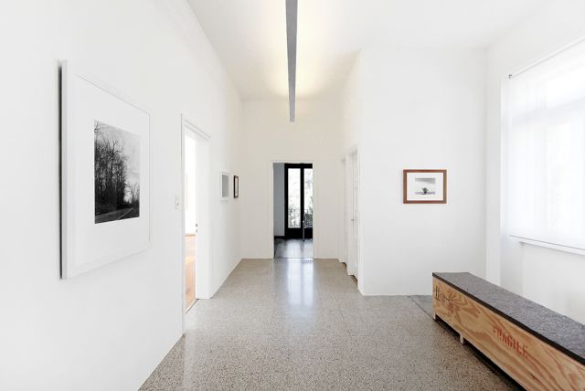 (l–r) James Welling ’Edge of the Road, Morgantown,WV’, 1993; Robert Adams, ’Pawnee National Grasslands’, Colorado, 1984