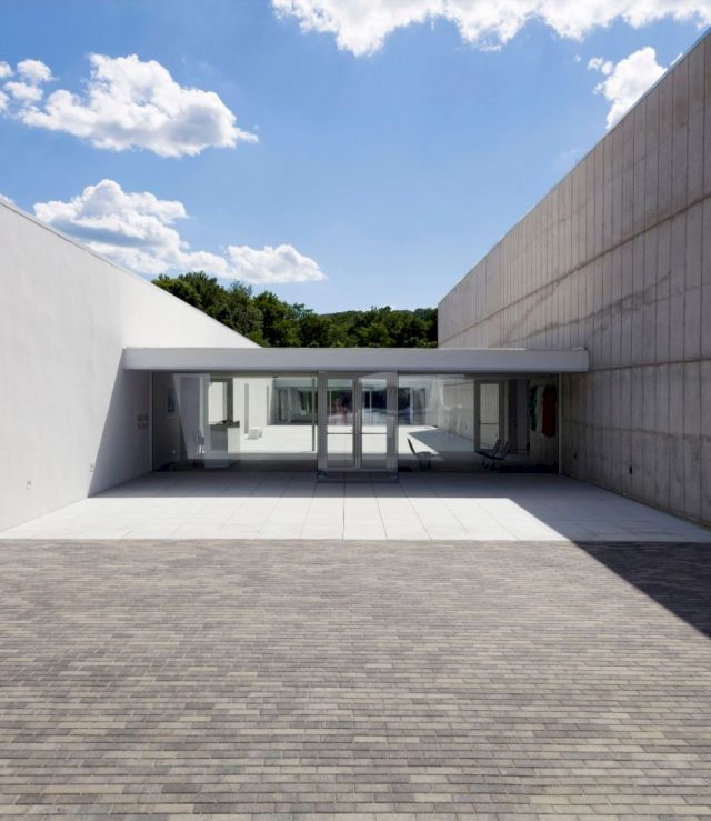 Exterior of Magazzino Italian Art Foundation in Cold Spring, NY. Photo: Marco Anelli