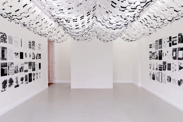 Installation view “Art & Language, Nobody Spoke”, KUNSTSAELE 2017, Berlin. Photo: Sebastian Eggler