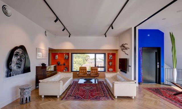 Justin Art House Museum Interior Apartment. Courtesy Justin Art House Museum and Justin Architecture. Photo: Jaime Diaz-Berro