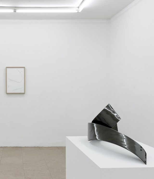 Exhibition view: Andrea Romano, Courtesy Gaudel de Stampa, Paris