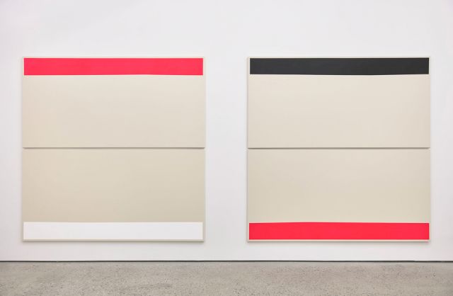 Peter Demos “Horizon”. Installation view at The Journal Gallery, New York. Courtesy of the artist. Photo: Tom Powel Studio